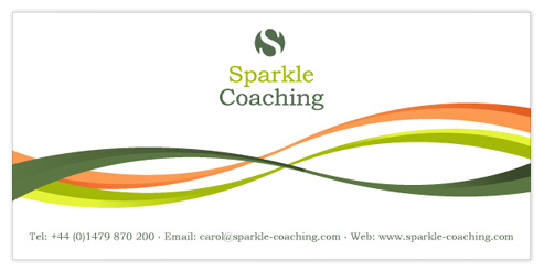 Sparkle Coaching Compliments Slip