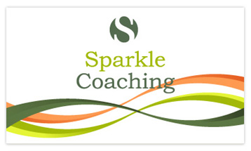 Sparkle Coaching Business Card - Front