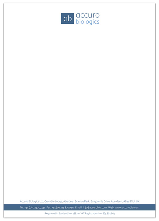 Accuro Letterhead
